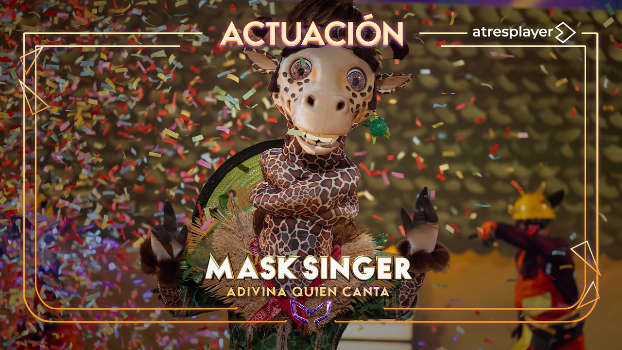 Jirafa canta 'La casa por el tejado’ | Mask Singer: Adivina quién canta