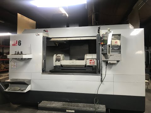 Haas VF-6/50 with 8" Extended Z-Axis Clearance