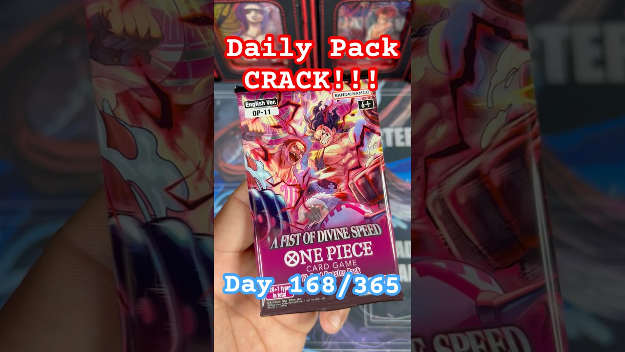 Daily pack CRACK!!! Day 168/365 