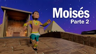 MOISÉS 2: Huye de Egipto 🏃 Moisés 2: Fuja do Egito | Historias Biblicas Animadas | BIBTOONS