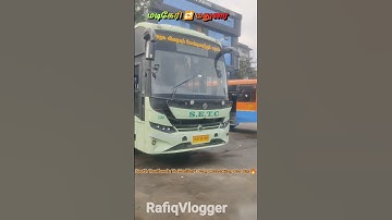 Madikeri 🔁 Madurai 😍 Brand New Bus 🚌 Non-AC Lower Berth 🚀 BS-VI 🚀 (Via-Mysore) #shorts