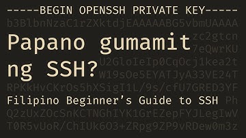 Papano gumamit ng SSH? (Filipino/Tagalog Beginner