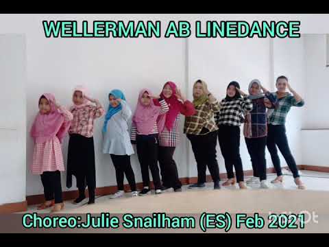 WELLERMAN AB LINEDANCE Chreo:Julie Snailham (ES) - February 2021
