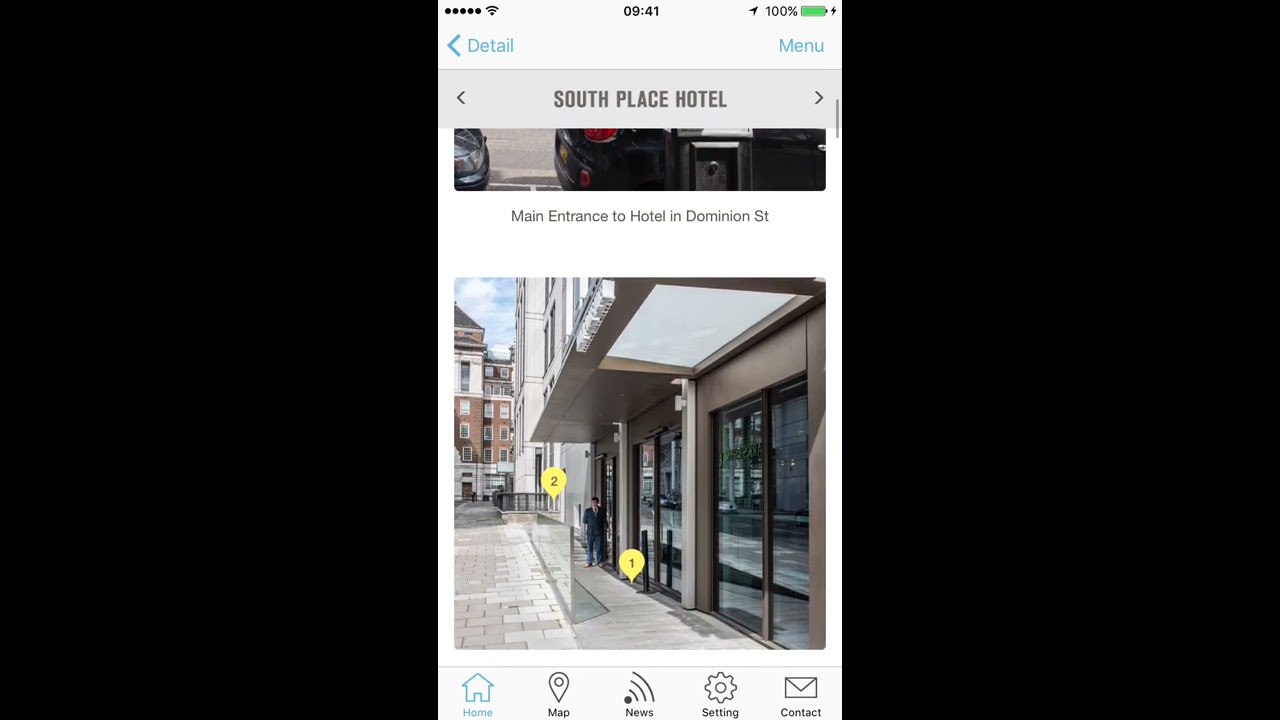 Blue Badge Style iTunes App Demo - How to Find Accessible Venues Across Europe