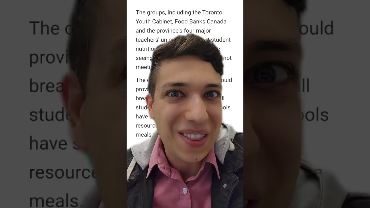 Advocacy groups calling for free Breakfasts and Lunches in Ontario schools