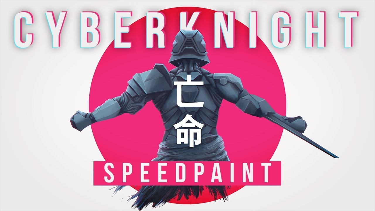 [SPEEDPAINT] - Cyberknight- Chun Lo inspired - Twitch Stream