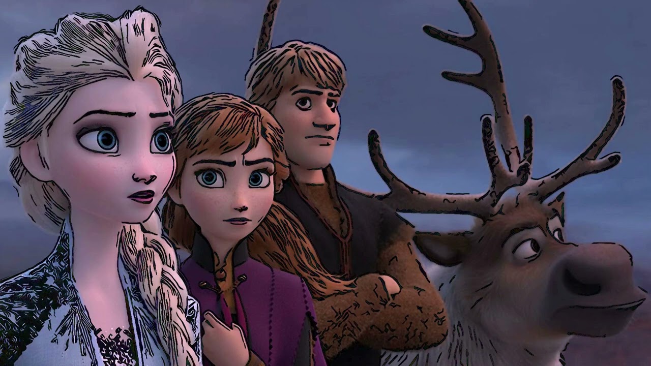 Frozen Cast Speed Painting 