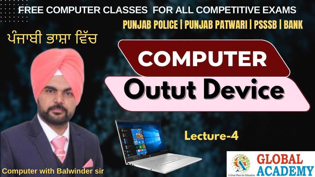 Computer Output Devices 