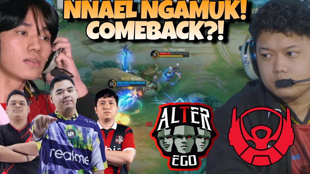NNAEL NGAMUK !! LANCELOTNYA GALAK BANGET !! ALTER EGO VS BIGETRON MATCH 3 - MPL S16