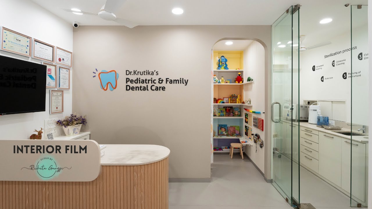 Interior Film | for Indigo Designs | Pediatric Dental Clinic in Mumbai