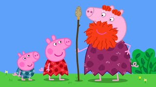 Peppa Pig Plays Stone Age Dress Up! 🐷 | Full Episodes | Cartoons for Kids | 45 Mins