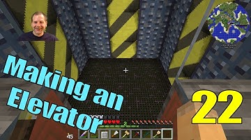 Minecraft FTB Unstable 1.10 - S1E22 - RFTools Elevator - Let