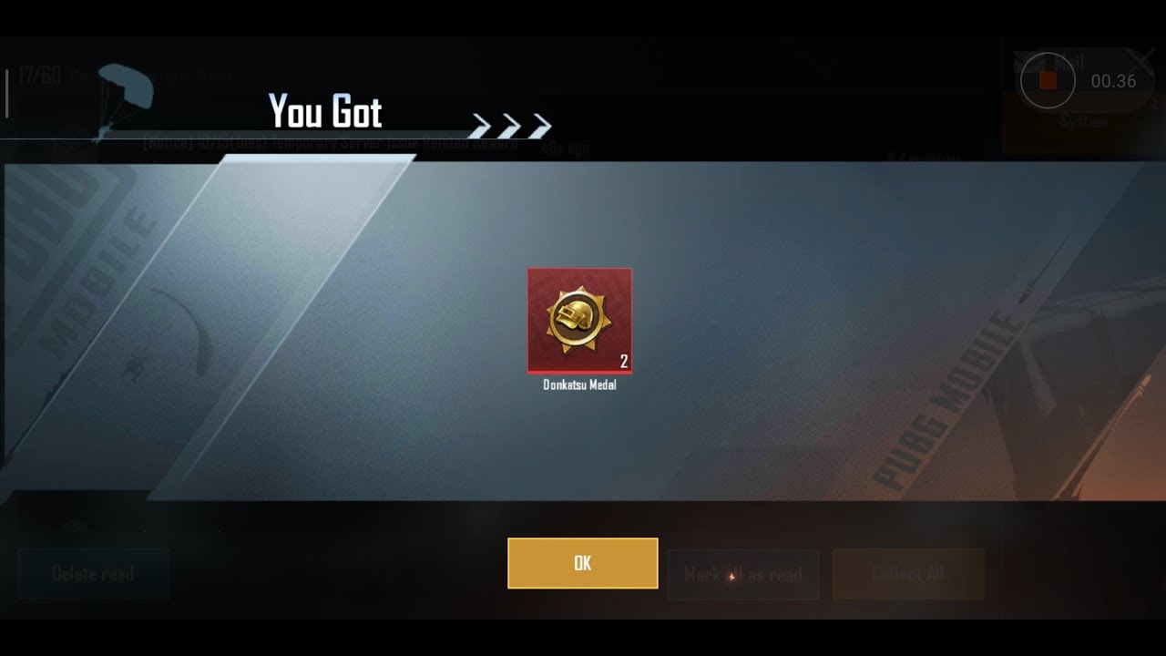 VPN Trick | Get Free Donkatsu Medal On Your Mail | PUBG Mobile KR