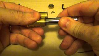 Ace Hardware Rekeyable (Kwikset) Padlock - SPP'd and gutted