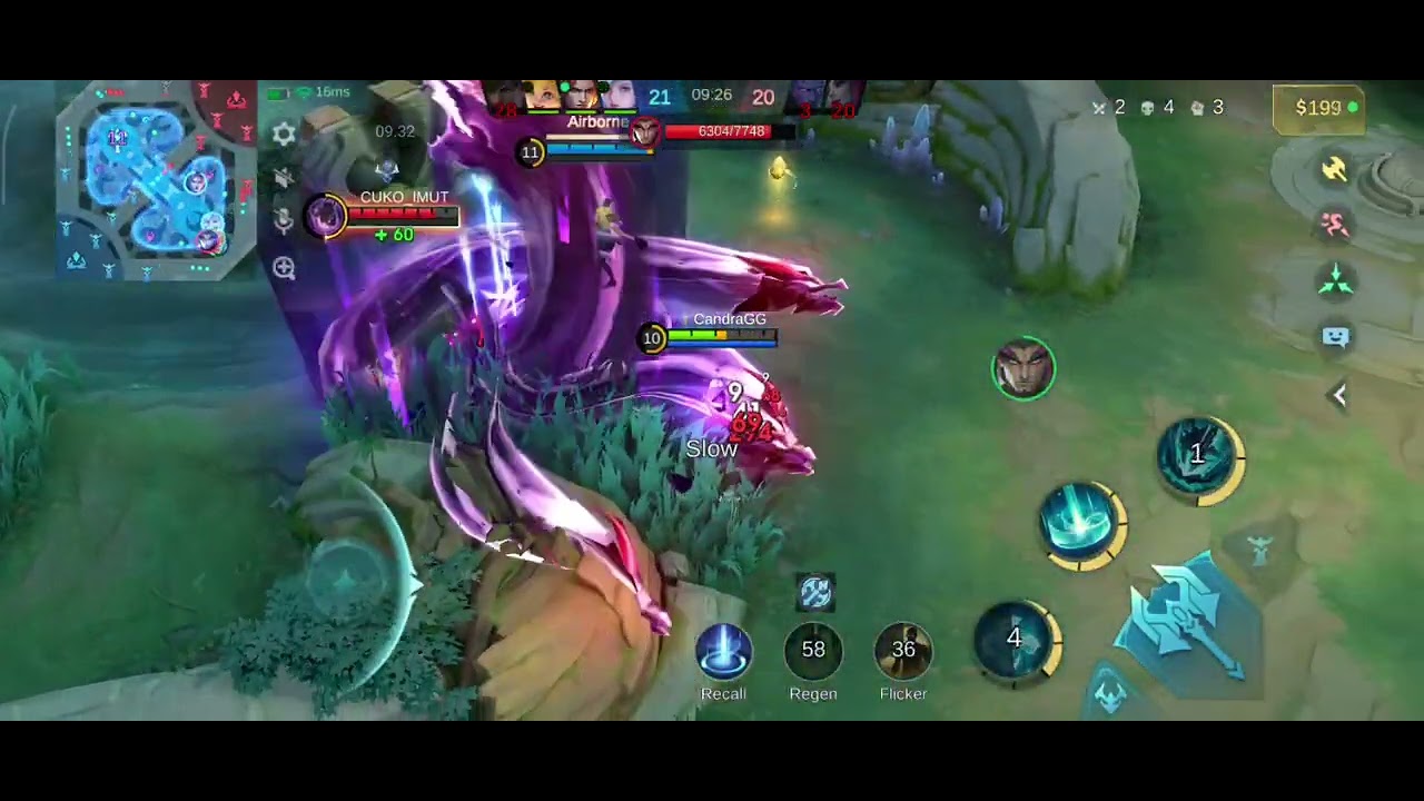 Epic Comeback - Bikin Lawan Jadi Debu #mlbb #mobilelegends #ranked 