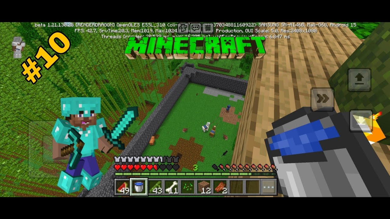 I secure my tree house in minecraft 