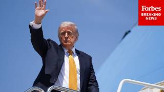 BREAKING NEWS: President Trump Departs JBA On Air Force One En Route To China For Meeting With Xi