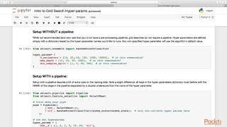 HandsOn Machine Learn with Python & Scikit-Learn:Hyper Parmetr & Strtegic Search Range|packtpub.com