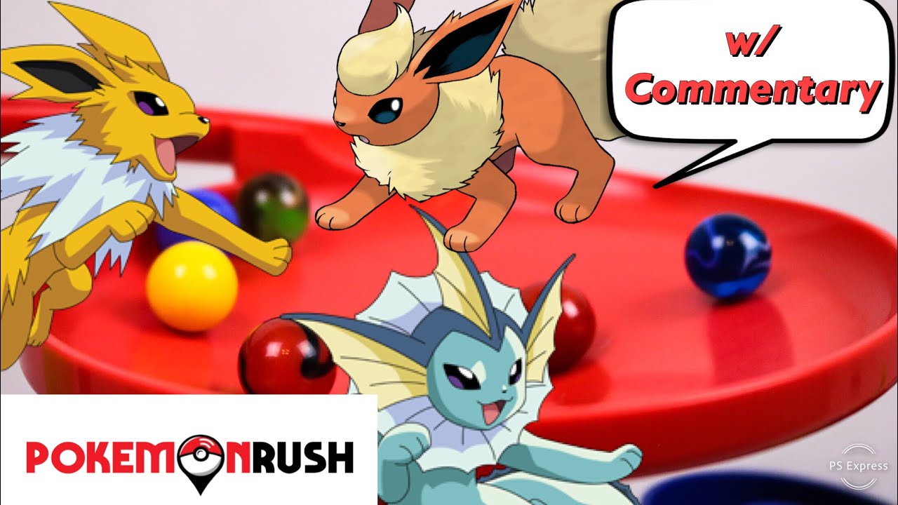 Pokémon Elimination Race Kanto Region 1st Gen w/ Commentary | Pokemon Rush