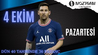 Para Bu Maçlar Da 4 Eki̇m Pazartesi̇ Tahmi̇nleri̇