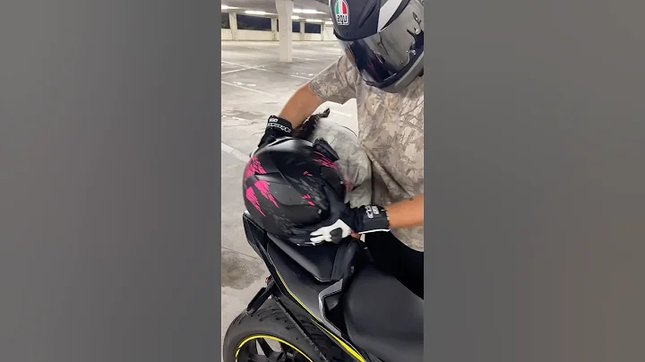 When Will She Learn #bikercouple #bikergirl #automobile #bikelife #motorcycle #backpack #funny