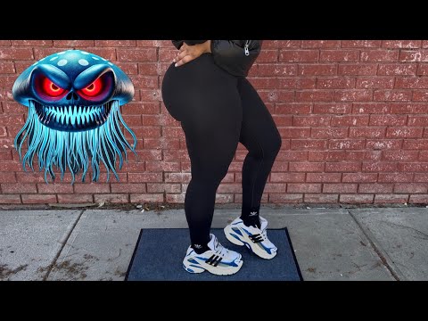 Video Adidas Adistar Jellyfish Pharrell Williams Royal Blue Sneakers on Feet