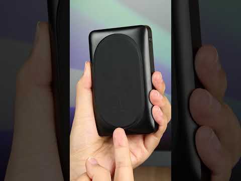 Джерело живлення Зовнішній акумулятор Power Bank VEGER MagOnStand 10000MAH 4,5V, 5V, 9V, 12V W1175, відео 1