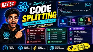 React — Code splitting 