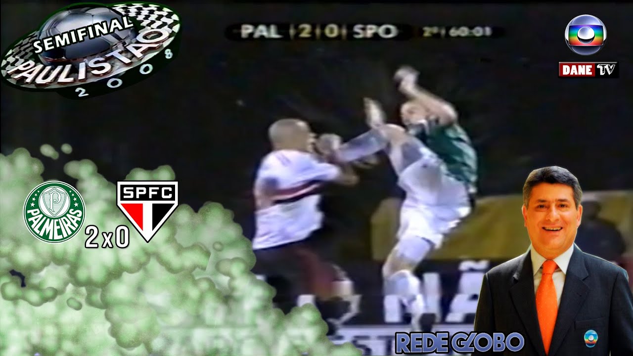 Paulistão 2008 - Palmeiras 2x0 São Paulo