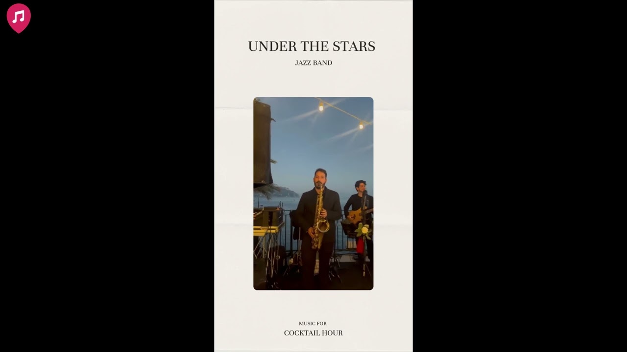 Wedding band with Sax in Bologna, Italy - Under the Stars