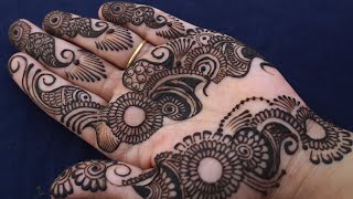 Easy Simple #Mehndi Design for Back Hand | Color of Mehndi | Colour of Mehendi screenshot 2