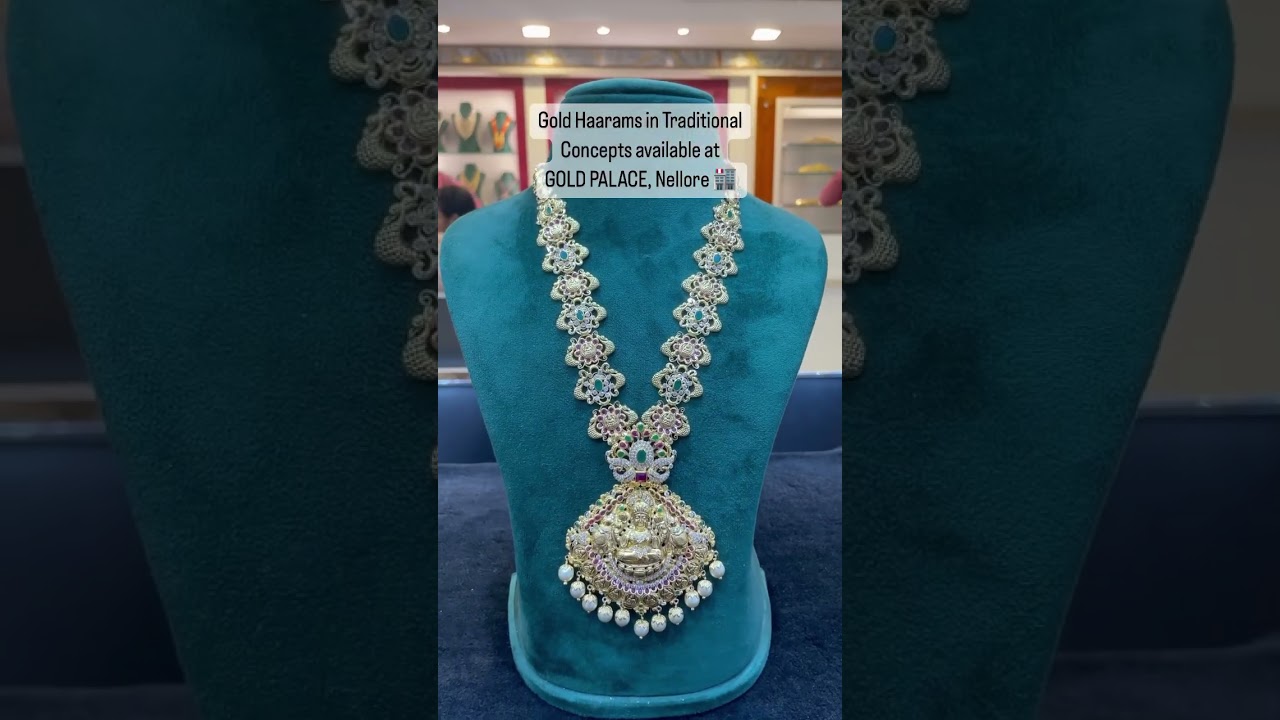Gold Haarams in Traditional Concepts-GOLD PALACE, Nellore-WhatsApp/Call at 08612331133