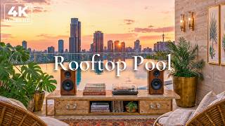 Smooth Lounge Music That Lifts Your Mood Above a Sunset Rooftop Pool