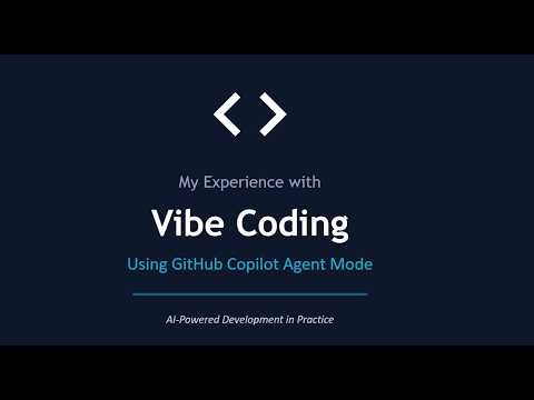 🚀 Vibe Coding with GitHub Copilot Pro | Build Faster with AI - YouTube