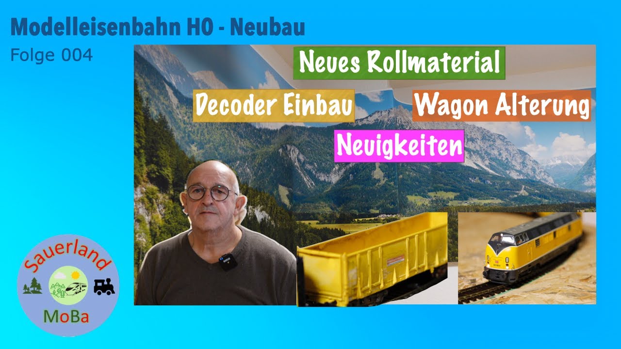 Modelleisenbahn H0 - Neubau und Neuigkeiten - Folge 004