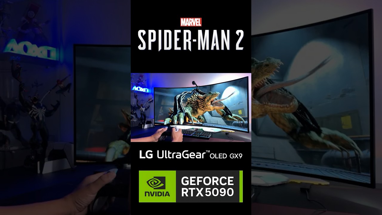 Lizard Boss Fight Gameplay – Spider-Man 2 | PC RTX 5090 | LG Ultrawide OLED Monitor