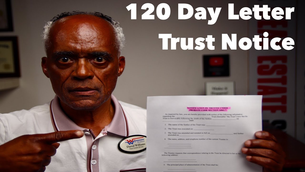 Trust Administration - When to Notify Beneficiaries? 