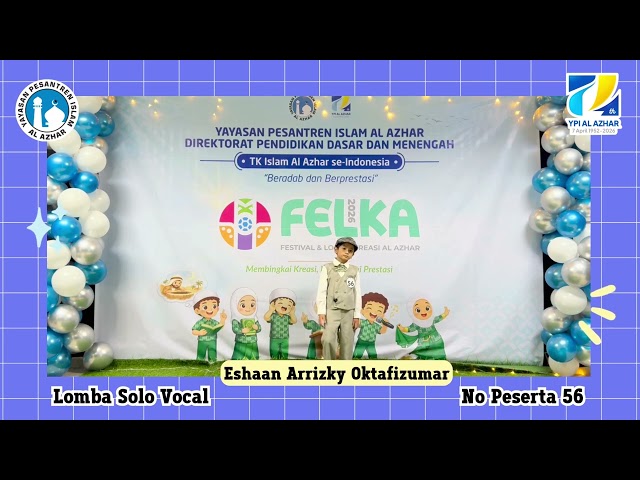 Solo Vokal Putra Eshaan Arrizky Oktafizumar