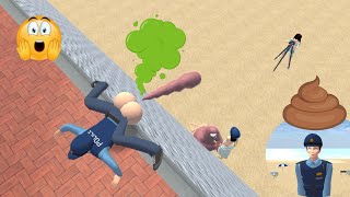 Polisi Taiga Kebelet Eek Di Pantai Kena Kepala Polisi Daiji Sato Sakura School Simulator