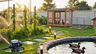 Designing My Future Garden Paradise ✨🐓🦆 | Modern Natural Farm Tour