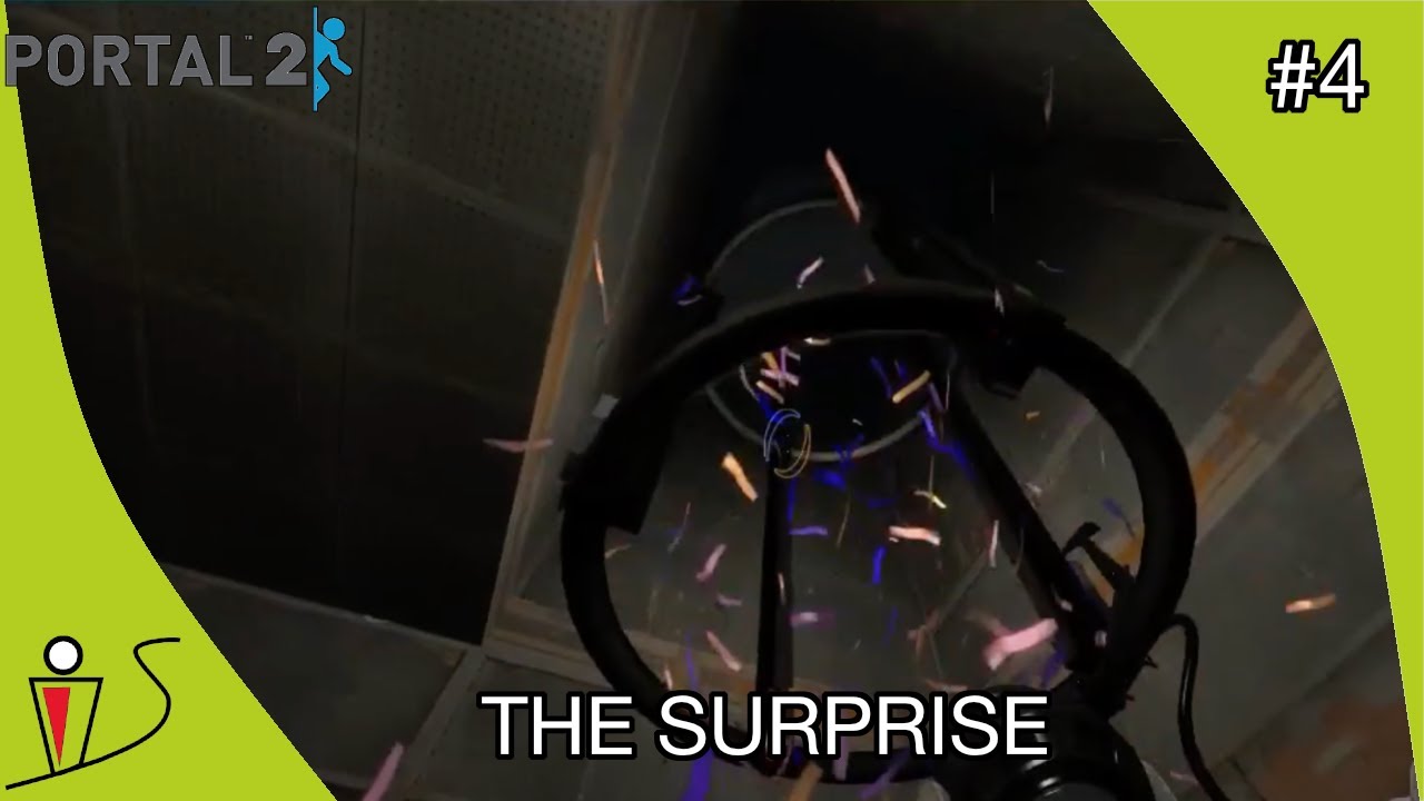 Portal 2 Part 4 - THE SURPRISE (Livestream Highlights) - YouTube