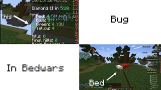 Bug in Bedwars (Hypixel)