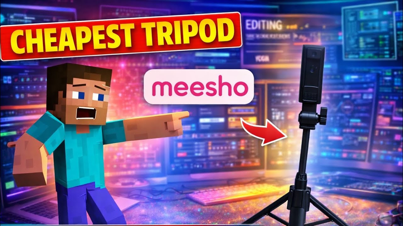 Cheapest tripod from meesho 