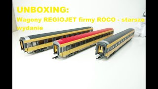 UNBOXING: ROCO REGIOJET wagons older edition