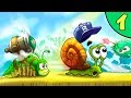 Несносный УЛИТКА БОБ 3. Серия 1. Мультик Snail Bob 3 на канале Игрули TV