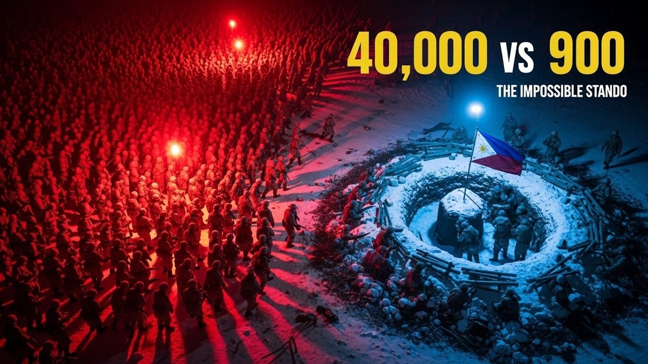 40,000 Chinese vs. 900 Filipinos: The Battle That Shocked the World