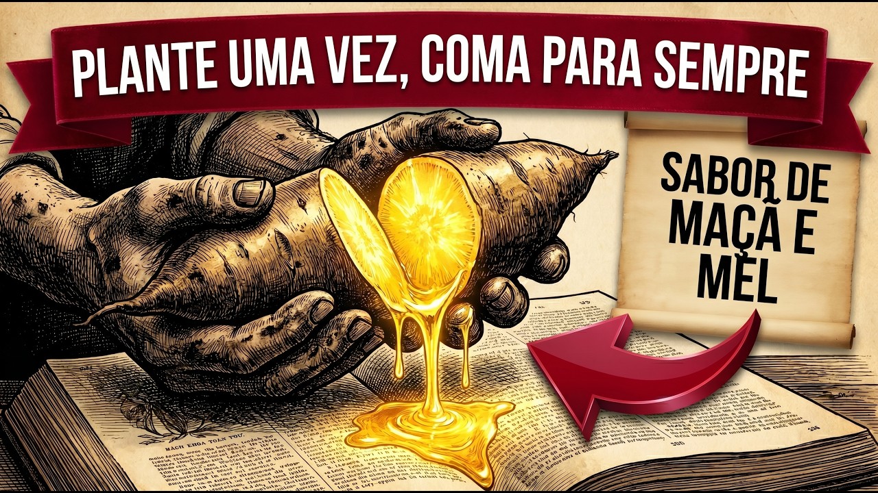 A raiz milenar que tentaram apagar (Enterre 1 VEZ para 15kg/ano)