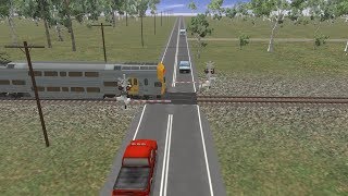 Testing the newly added overhead wires on Australian Grain Run | Trainz