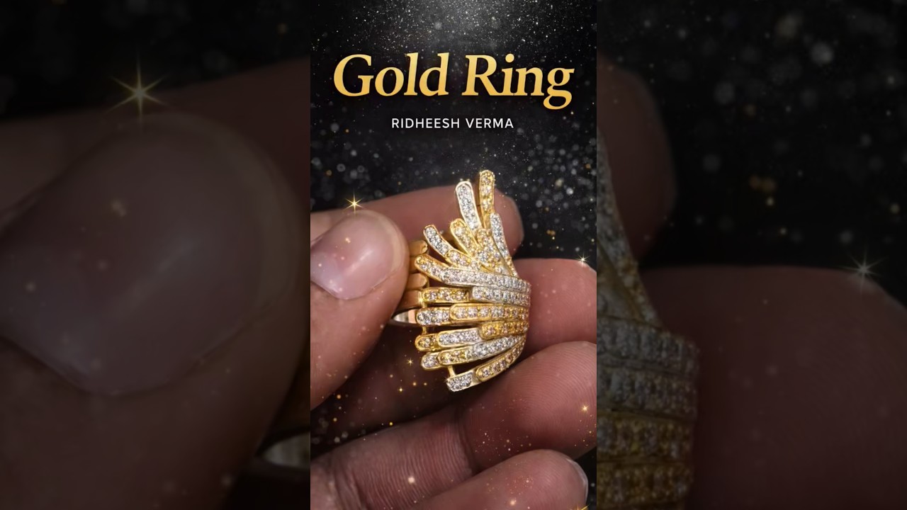 New Unique Design Gold Ring For Ladies 😍🔥 