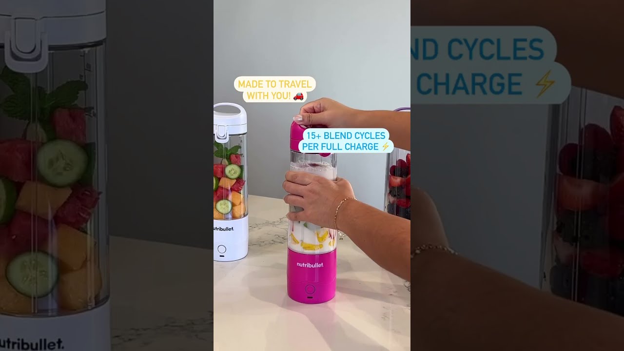 Introducing the nutribullet® Portable Blender
